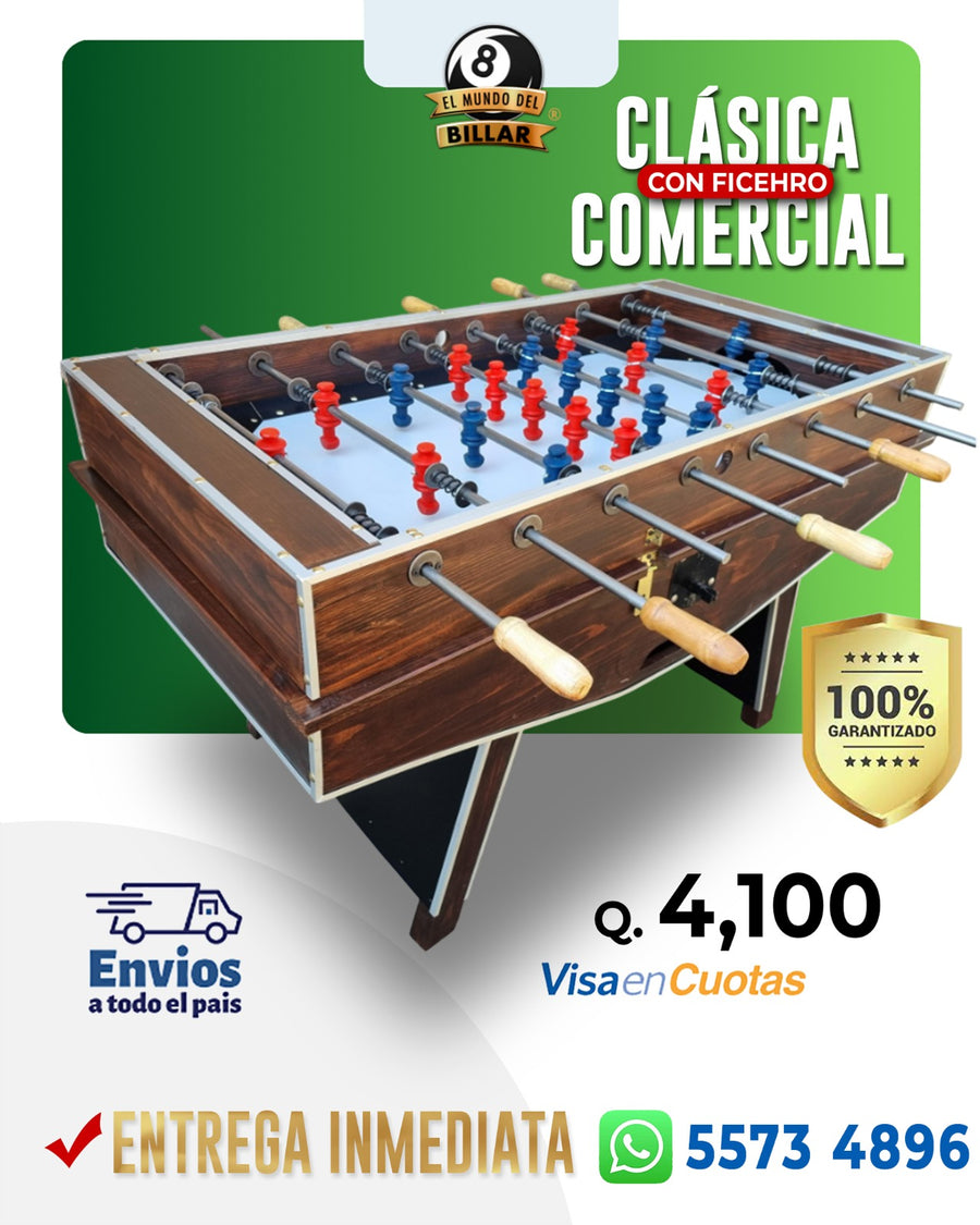 CLASICA COMERCIAL BARNIZADA CON FICHERO