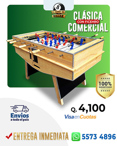 CLASICA COMERCIAL BARNIZADA TRANSPARENTE CON FICHERO