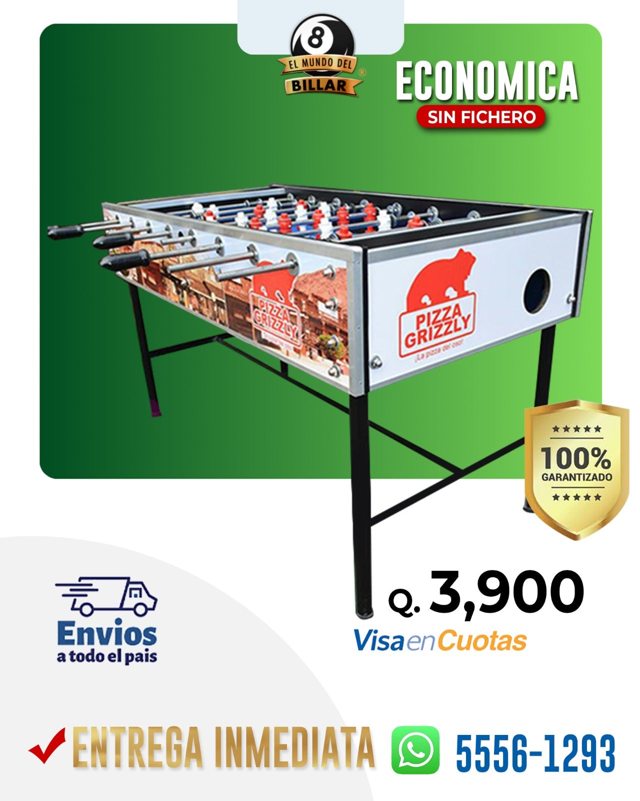 Mesa de Futillo Económica Sin Fichero