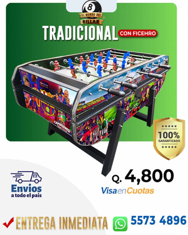 TRADICIONAL CON FICHERO 100% PERSONALIZABLE